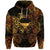 Custom Taurus Zodiac Polynesian Hoodie Unique Style Gold LT8 - Polynesian Pride