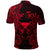 Custom Taurus Zodiac Polynesian Polo Shirt Unique Style Red LT8 - Polynesian Pride