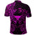 Custom Taurus Zodiac Polynesian Polo Shirt Unique Style Pink LT8 - Polynesian Pride