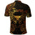 Taurus Zodiac Polynesian Polo Shirt Unique Style Gold LT8 - Polynesian Pride