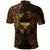 Custom Taurus Zodiac Polynesian Polo Shirt Unique Style Gold LT8 - Polynesian Pride