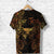 Custom Taurus Zodiac Polynesian T Shirt Unique Style Gold LT8 - Polynesian Pride