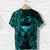 Custom Taurus Zodiac Polynesian T Shirt Unique Style Turquoise LT8 - Polynesian Pride