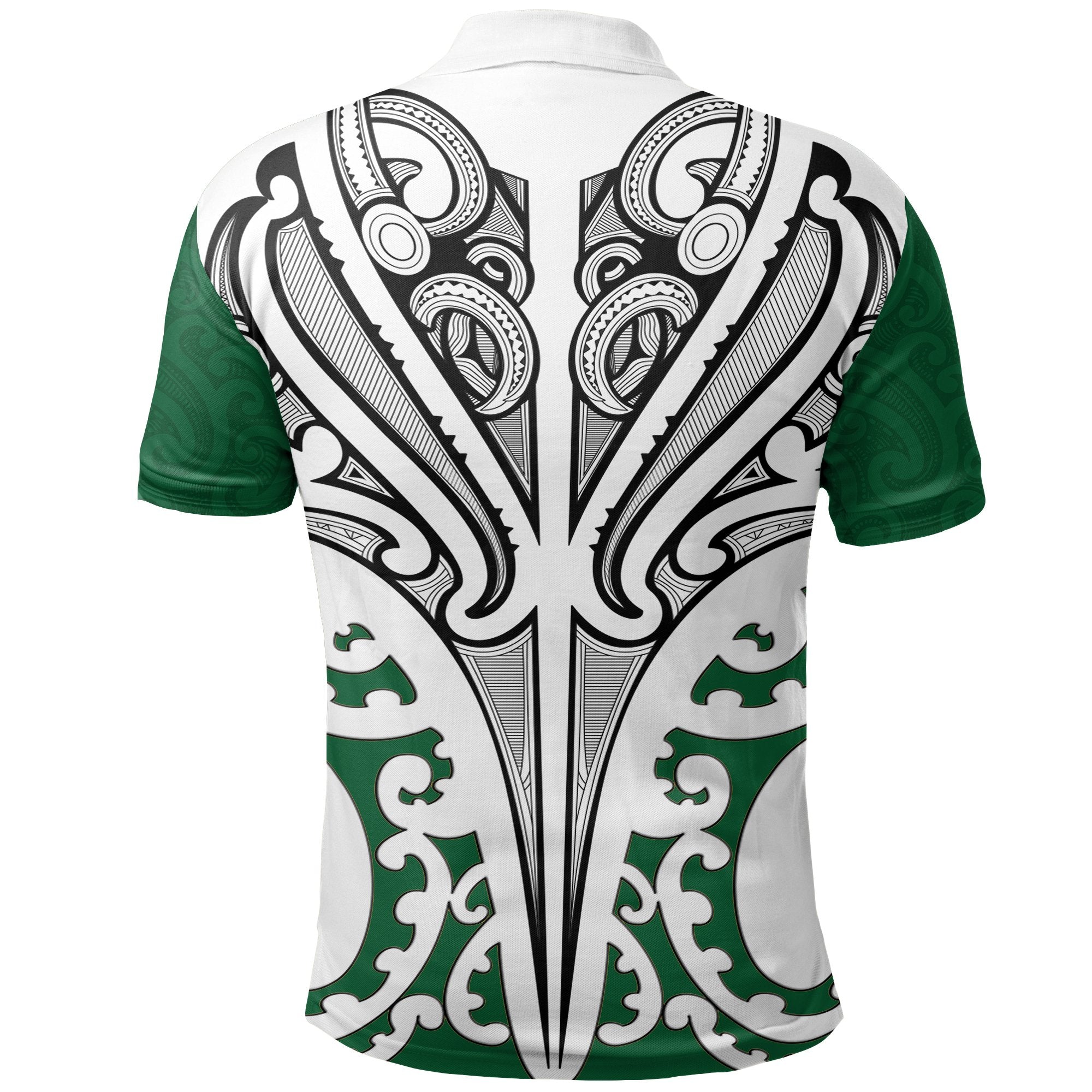 New Zealand Maori Polo Shirt - Te Manaia Tattoo Golf Shirts - Polynesian Pride