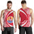 French Polynesia Tank Top Coat Of Arm Lauhala Circle - Polynesian Pride