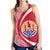 French Polynesia Women Tank Coat Of Arm Lauhala Circle - Polynesian Pride