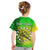 Cook Islands T Shirt KID Cook Islands Coat Of Arms Turtle Polynesian LT14 - Polynesian Pride