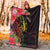 Tokelau Premium Blanket - Tropical Hippie Style - Polynesian Pride