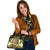 Tokelau Shoulder Handbag - Polynesian Gold Patterns Collection - Polynesian Pride