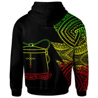 Tokelau Custom Personalized Hoodie Flash Style Reggae - Polynesian Pride