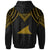 Tokelau Hoodie Polynesian Armor Style Gold - Polynesian Pride