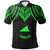 Tokelau Polo Shirt Polynesian Armor Style Green Unisex Green - Polynesian Pride
