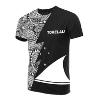 Tokelau T Shirt Polynesian Patter White Flash Style Unisex White - Polynesian Pride