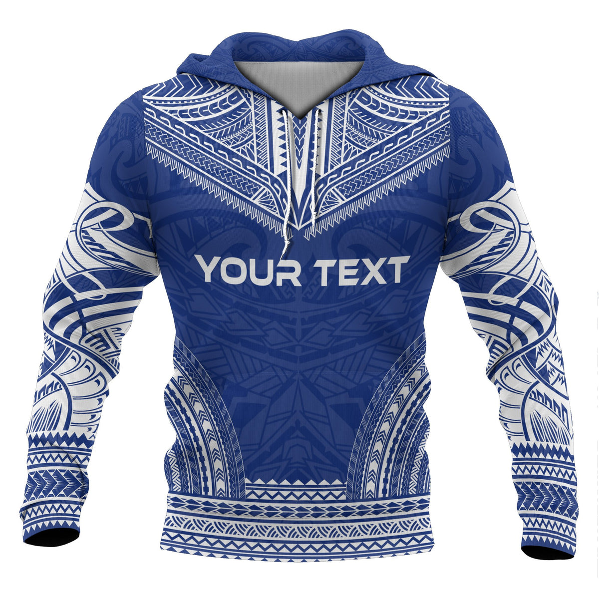 Tokelau Polynesian Chief Custom Hoodie Flag Version - Polynesian Pride