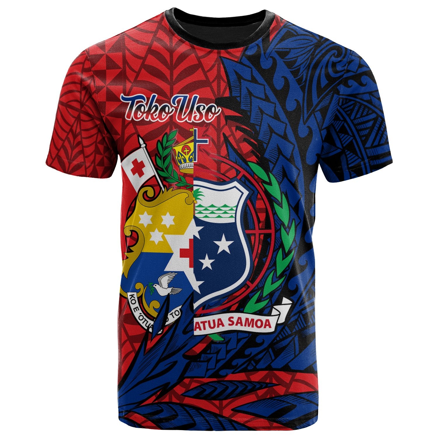 TokoUso T Shirt Wings Style Unisex Art - Polynesian Pride