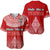 Mate Ma'a Tonga Rugby Baseball Jersey Tongan Kupesi Ngatu Style LT9 Red - Polynesian Pride