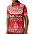 Mate Maa Tonga Rugby Polo Shirt Tongan Kupesi Ngatu Style LT9 - Polynesian Pride