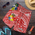 Tonga Men's Shorts - Polynesian Pattern Red Color LT7 Red - Polynesian Pride