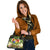 Tonga Shoulder Handbag - Polynesian Gold Patterns Collection - Polynesian Pride