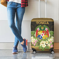 Tonga Luggage Covers - Polynesian Gold Patterns Collection - Polynesian Pride