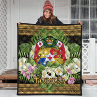 Tonga Premium Quilt - Polynesian Gold Patterns Collection - Polynesian Pride