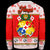 Tonga Christmas Sweater - Santa Claus Polynesian Tattoo - Polynesian Pride