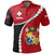 Tonga Tribal Rugby Polo Shirt Unisex Red - Polynesian Pride