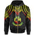 Tonga Custom Zip up Hoodie Polynesian Armor Style Reagge Unisex Reagge - Polynesian Pride