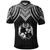 Tonga Custom Polo Shirt Polynesian Armor Style Black - Polynesian Pride