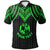 Tonga Custom Polo Shirt Polynesian Armor Style Green Unisex Green - Polynesian Pride