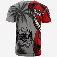 Tonga T Shirt Classical Coconut Tree - Polynesian Pride