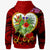 Tonga Hoodie The Love of Blue Crowned Lory - Polynesian Pride