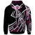 Pohnpei Hoodie Tribal Flower Special Pattern Purple Color - Polynesian Pride