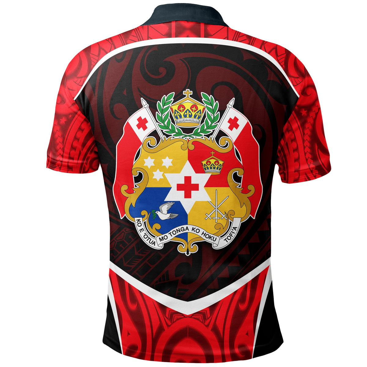 Tonga Polo Shirt Polynesian Sport Style - Polynesian Pride