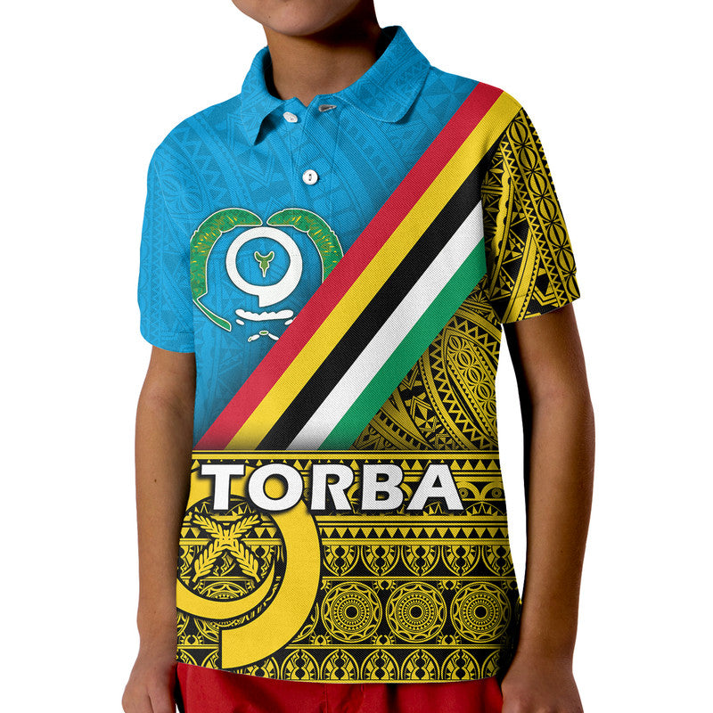 Vanuatu Torba Province Day Polo Shirt Torba Flag Color Style LT9 - Polynesian Pride