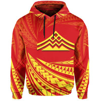 Hawaiian Mauna Kea Polynesian Hoodie Tornado Style - Polynesian Pride