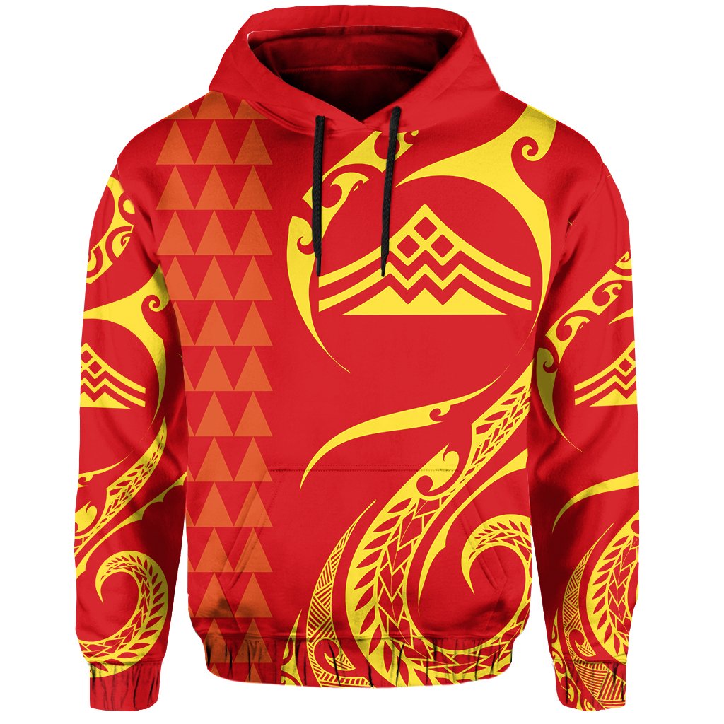 Hawaiian Mauna Kea Polynesian Hoodie Felicity Style - Polynesian Pride