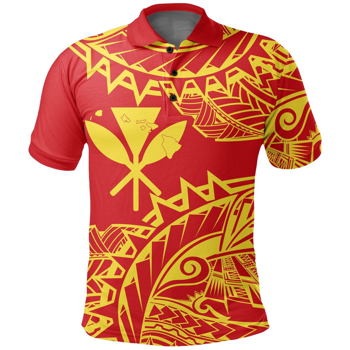 Kanaka Polynesian Polo Shirt Viva Style - Polynesian Pride