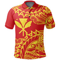 Kanaka Polynesian Polo Shirt Viva Style - Polynesian Pride