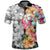 Hawaii Forest Tropical Flower Polo Shirt - Polynesian Pride