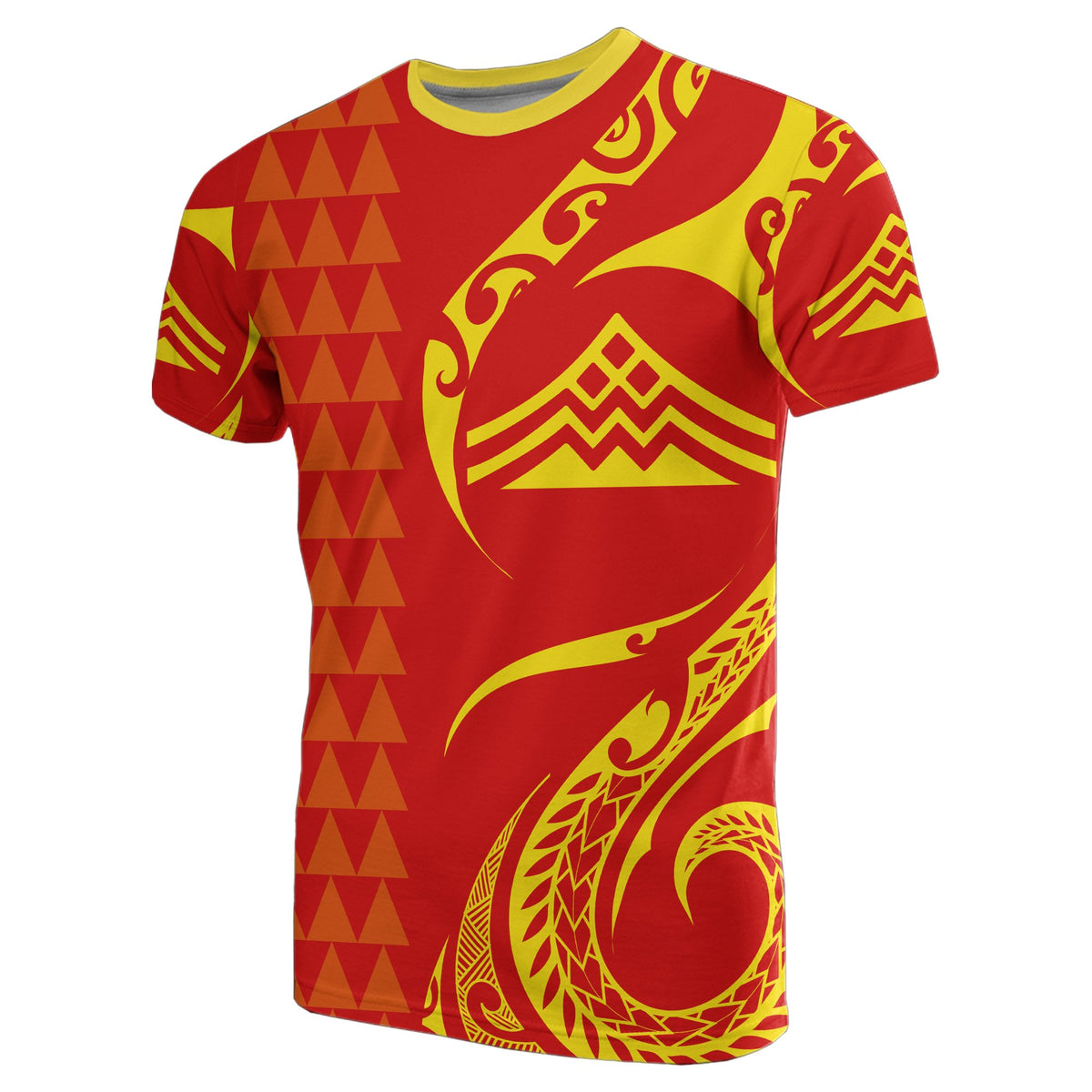 Hawaiian Mauna Kea Polynesian T shirt Felicity Style - Polynesian Pride