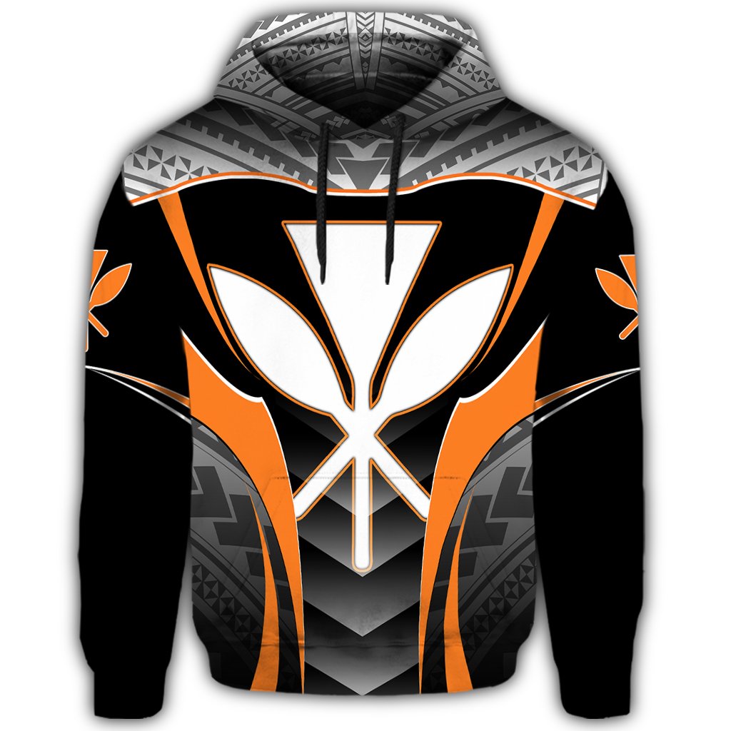 Hawaiian Polynesian Kanaka Hoodie Mea Kaua Style - Polynesian Pride