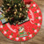 Hawaiian Santa Claus Mele Kalikimaka Tree Skirt - Red - Farah Style - AH 85x85 cm Tree Skirt Red - Polynesian Pride