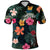 Custom Hawaii Polo Shirt Tribal Elements and Hibiscus Version LT9 Green - Polynesian Pride