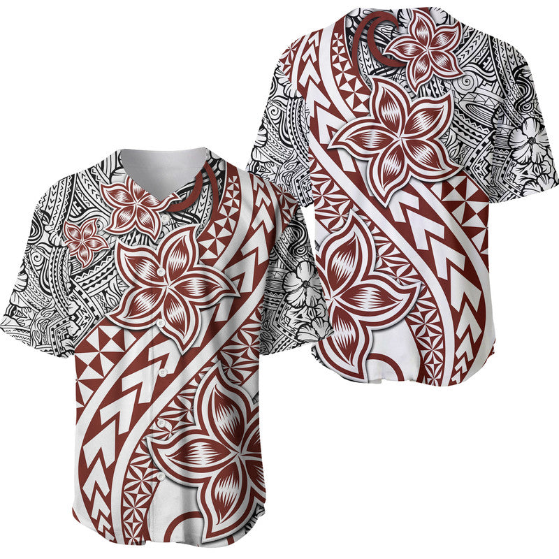 Traditional Polynesian Tribal Tattoo Retro Baseball Jersey LT9 White - Polynesian Pride