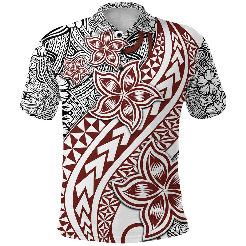 Traditional Polynesian Tribal Tattoo Retro Polo Shirt LT9 White - Polynesian Pride