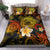 American Samoa Polynesian Bedding Set - Lauhala Turtle Plumeria Tropical Reggae - Polynesian Pride