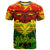 Custom Hawaiian Tribal Kanaka Maoli T Shirt Reggae Polynesian Version LT9 Adult Reggae - Polynesian Pride