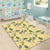 Tropical Flamingo Yellow Area Rug - AH - Polynesian Pride