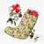 Tropical Flamingo Yellow Christmas Stocking - Polynesian Pride